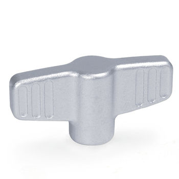 Барашковая гайка - GN 834 - Otto Ganter GmbH & Co. KG - из нержавеющей стали / со штуцером для шланга