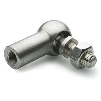Угловой шарнир - DIN 71802 - Otto Ganter GmbH & Co. KG - из нержавеющей стали / гладкий / резьбовой