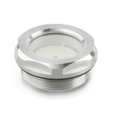 Детектор уровня для масла - GN 743 - Otto Ganter GmbH & Co. KG - визуальный / резьбовой / из стекла