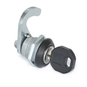 Затвор с ключом - GN 115.8 - Otto Ganter GmbH & Co. KG - из нержавеющей стали / поворотный / раздвижной двери