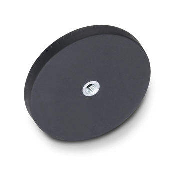 Магнит из NdFeB - GN 51.5 - Otto Ganter GmbH & Co. KG - поддерживающий / дисковый / с муфтой с внутренней нарезкой