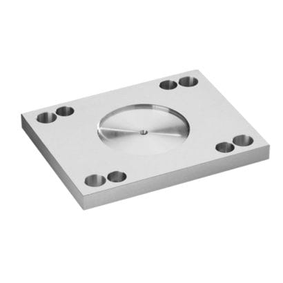 Модульная фиксирующая пластина - K12/b1xl1xs1/Mat - HASCO - прямоугольная