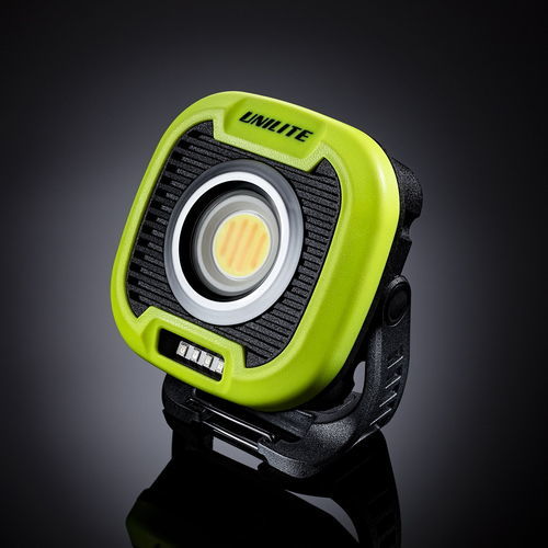 Светодиодный рабочий фонарь - CRI-1650R - Unilite - компактный / с батареей / "громкая связь"