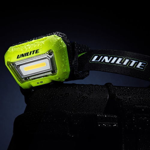 Светодиодный фонарик - HL-5R - Unilite - заряжаемый / IP65 / водостойкий