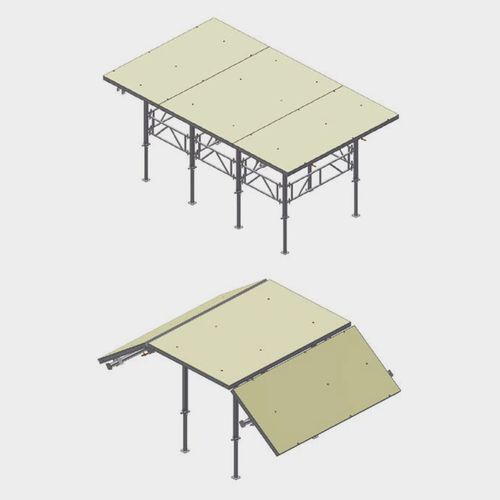 Обшивка поднимающаяся вверх - SUPER DESTIL - Farina Formworks ITALY | Formworks | Props | Scaff - парусов / плит / из стали