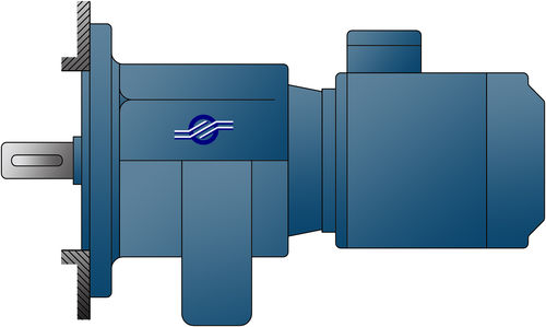 Червячный редуктор - MR2B-Li - FELLAR,SA - коаксиальный / для подъемного крана / для электрического двигателя