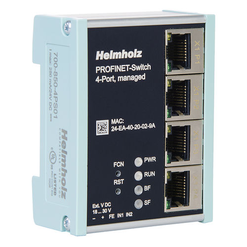 Управляемый коммутатор Ethernet - FLEXtra FLAT - Helmholz GmbH & Co. KG - 8 портов / 16 портов / 4 порта