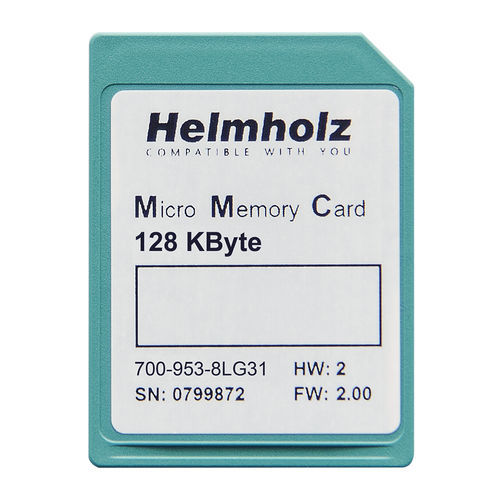 Карта памяти микрокарта - 700-953-8LG31 - Helmholz GmbH & Co. KG - 128 кБ / промышленная