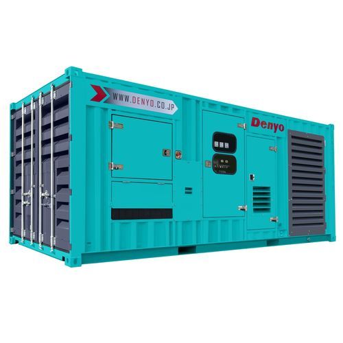 Дизельная генераторная установка - DCA-1400SCC - Denyo - трехфазовая / в контейнере / 50 Гц