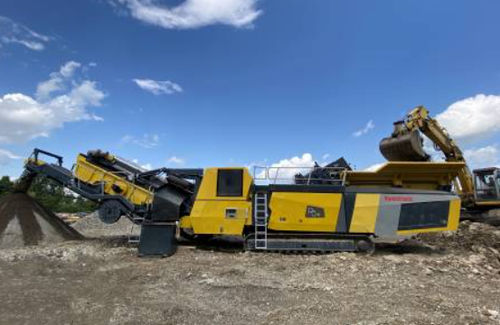 Ударная камнедробилка - R5e - keestrack - мобильная