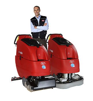 Автоматическая моющая машина с двигателем - MEGA I Eco3 sanitizing series - RCM S.p.A. - на аккумуляторе / дезинфекция озоном