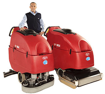 Автоматическая моющая машина с двигателем - MEGA II Eco3 sanitizing series - RCM S.p.A. - на аккумуляторе / дезинфекция озоном