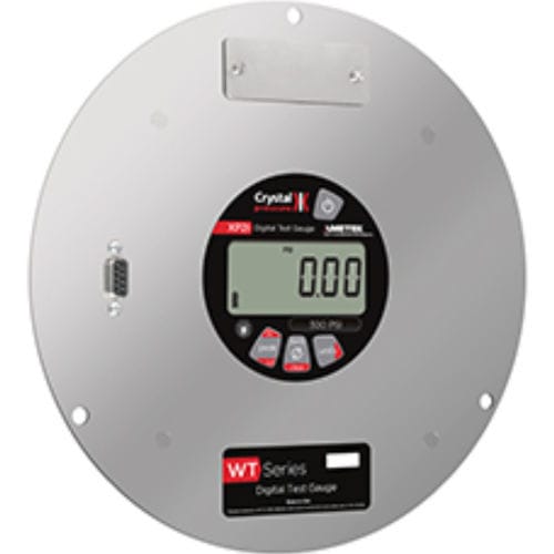 Относительный манометр - WT  - Ametek Calibration - цифровой / с фланцем / монтаж сзади