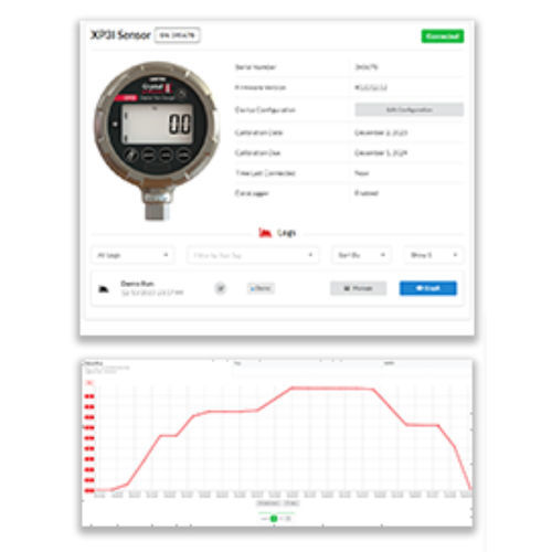 Программное обеспечение для управления - CrystalControlWeb  - Ametek Calibration - калибровки / для составления отчетности / хранения