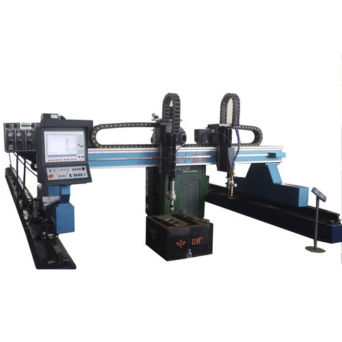 Плазменный станок для резки - HBCNC-4X10X1C+1A - Dalian Honeybee CNC Equipment Co., Ltd - для алюминия / для стали / для металла