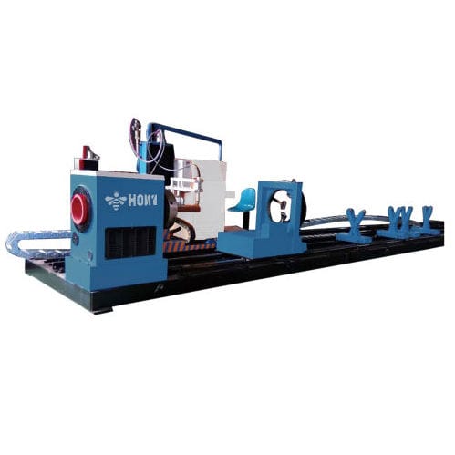 Плазменный станок для резки - HBP-1000&times;6000 - Dalian Honeybee CNC Equipment Co., Ltd - для металла / для труб / ЧПУ