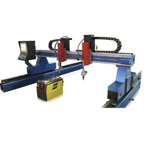 Станок для резки с кислородным топливом - HBS-4X12X1A+1C - Dalian Honeybee CNC Equipment Co., Ltd - для металла / ЧПУ / с сервоприводом