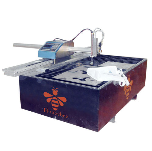 Плазменный станок для резки - HB2005LCD-1200x2000 - Dalian Honeybee CNC Equipment Co., Ltd - для алюминия / для железа / для стали