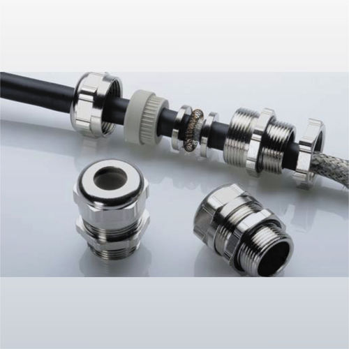 Кабельная втулка с экранированием CEM - 50.-EMV series - Arihant Panel Fittings Private Limited - из никелевой латуни / IP40 / метрическая