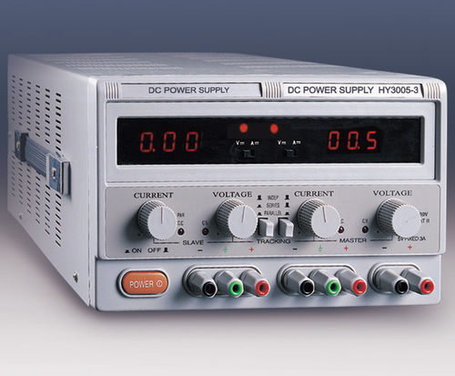 Источник питания для монтажа в стол - HY300x-3 series - Shanghai Yi Hua V&A Instrument Co., Ltd. - AC/DC / с тремя выходами / регулируемый