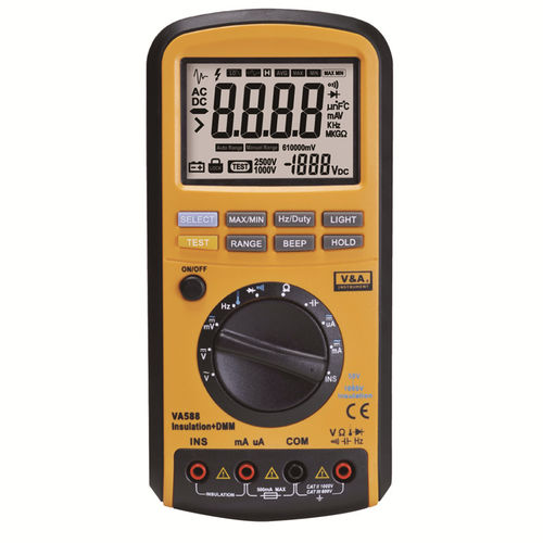 Цифровой мультиметр - VA588 - Shanghai Yi Hua V&A Instrument Co., Ltd. - переносной / 1000 В / CAT III