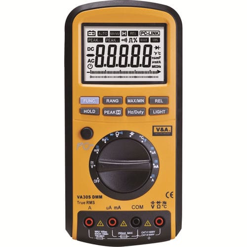 Цифровой мультиметр - VA30/VA30S - Shanghai Yi Hua V&A Instrument Co., Ltd. - переносной / 1000 В / 10 A