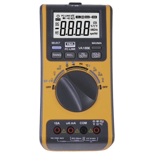 Цифровой мультиметр - VA18/VA18BE - Shanghai Yi Hua V&A Instrument Co., Ltd. - переносной / 1000 В / 600 В