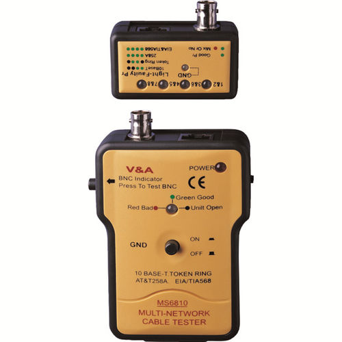 Кабельный тестер - MS6810 - Shanghai Yi Hua V&A Instrument Co., Ltd. - для сети / переносной