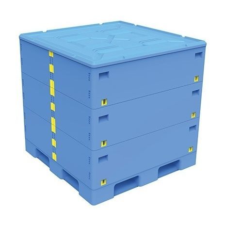Ящик из пластика - MSC series  - Inpack Global Co., Ltd - для хранения / транспортный / для применения в пищевой отрасли
