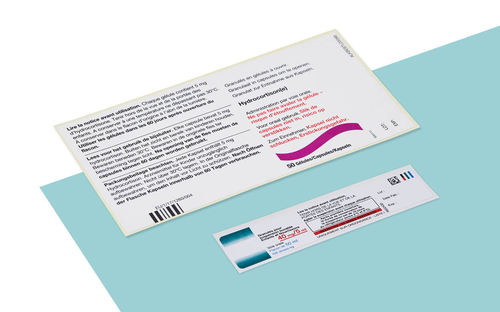 Этикетка для пластмасс - MM PACKAGING - для фармацевтических продуктов / для упаковки / для стекла