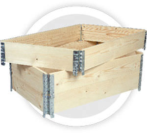 Поддон под паллеты из дерева - max. 3 600 x 1 800 x 400 mm | LogPak - Nefab