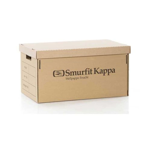 Коробка для упаковки из гофрокартона - Jefferson Smurfit Group - для погрузно-разгрузочных работ / складная