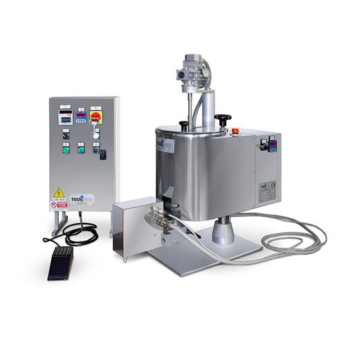 Machine de fusion воск - F series - Tecnicoll Srl - из нержавеющей стали / для косметической продукции / для применения в косметике