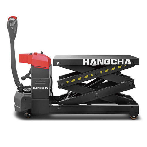 Двойной ножничный подъемный стол - XB series - HANGCHA FRANCE - электрический / мобильный