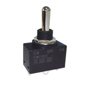 Клавишный переключатель - ETW series - Nidec Copal Electronics - однополюсный / IP67 / установленный на панелях
