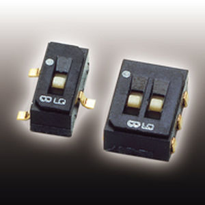 Переключатель с направляющей - CAS series - Nidec Copal Electronics - SMD / однополюсный / нераспространение пламени