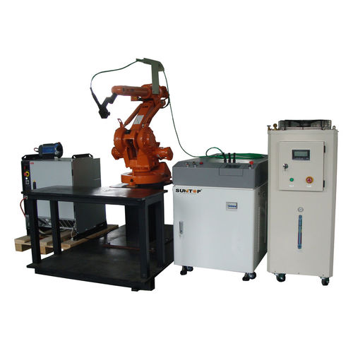 Станок для лазерной сварки - ST-P400-R - Suzhou Suntop Laser Technology CO.,LTD - роботизированный / трехфазовый / с охлаждением водой