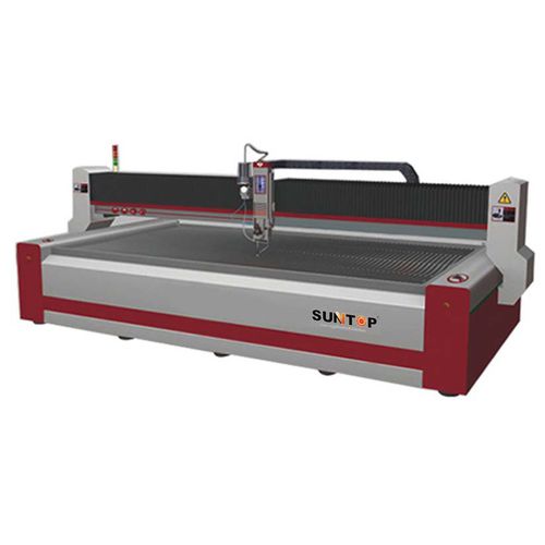 Станок для резки струей воды - ST-WJ-L3015 - Suzhou Suntop Laser Technology CO.,LTD - для нержавеющей стали / для алюминия / для гранита