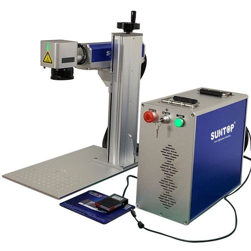Маркировочная машина волоконный лазер - ST-FL20-PPLM - Suzhou Suntop Laser Technology CO.,LTD - для металла / для пластмассы / настольная