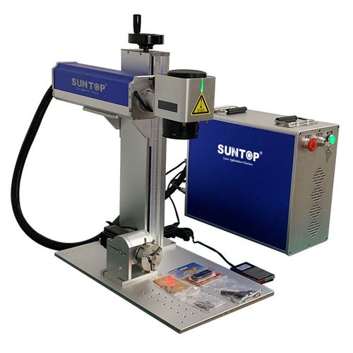Маркировочная машина волоконный лазер - ST-FL20-RT - Suzhou Suntop Laser Technology CO.,LTD - для металла / настольная / компактная