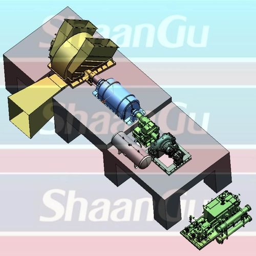 Паровая турбина - SHRT - Shaanxi Blower (Group) Co., Ltd. - для рекуперации энергии