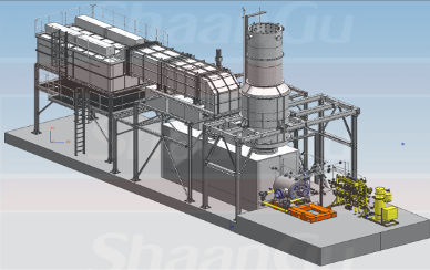 Компрессор для природного газа - Shaanxi Blower (Group) Co., Ltd. - электрический / стационарный / для трубопровода