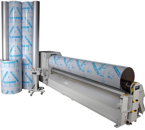 Гибочная машина с 3 роликами - Alucobond® - Weldlogic, Inc. - с 4 роликами / гидравлическая / автоматическая