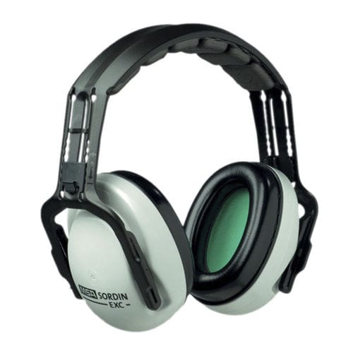 Шумозащитные наушники из губки - EXC  - MSA - с дужкой