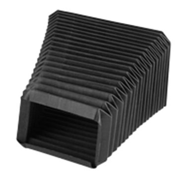 Квадратный защитный сильфон - Folded - Dynatect Manufacturing, Inc. - прямоугольный / из термопластика / из пропитанной ткани