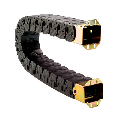 Закрытая цепь для кабелей - Nylatube® KLE series - Dynatect Manufacturing, Inc. - из пластика / длинное расстояние