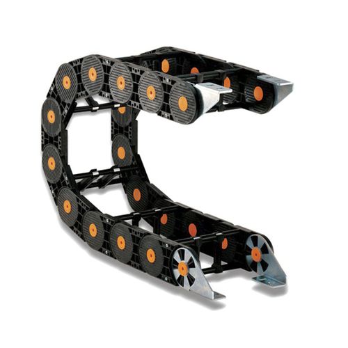 Открытая цепь для кабелей - Nylatrac® NXL  - Dynatect Manufacturing, Inc. - из пластика / с разделителями / модульная