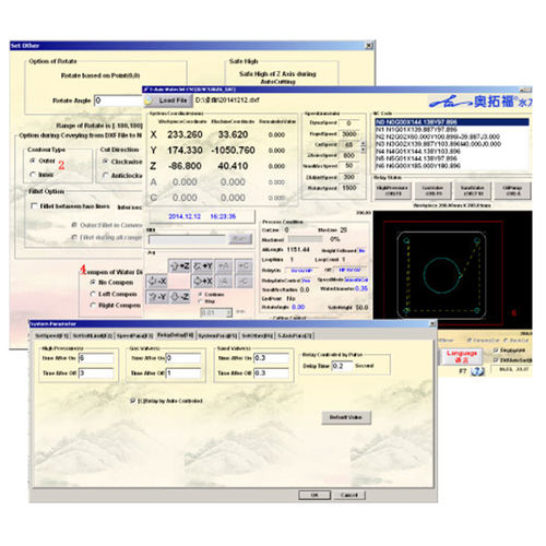 Программное обеспечение движения 3D - waterjet software - Shenyang  All-Powerful Science&Technology Stock Co.,Ltd. - ЧПУ / для гидроабразивной резки / режим реального времени