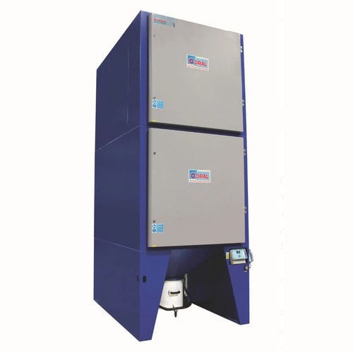 Напольный дымоуловитель - Iperjet DF MAX TC TRU series - CORAL - для промышленности / с картриджем / с самоочищающимся фильтром