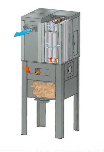 Гравитационная фильтровальная установка - Mec SILO series - CORAL - воздушная / пыль / высокой эффективности